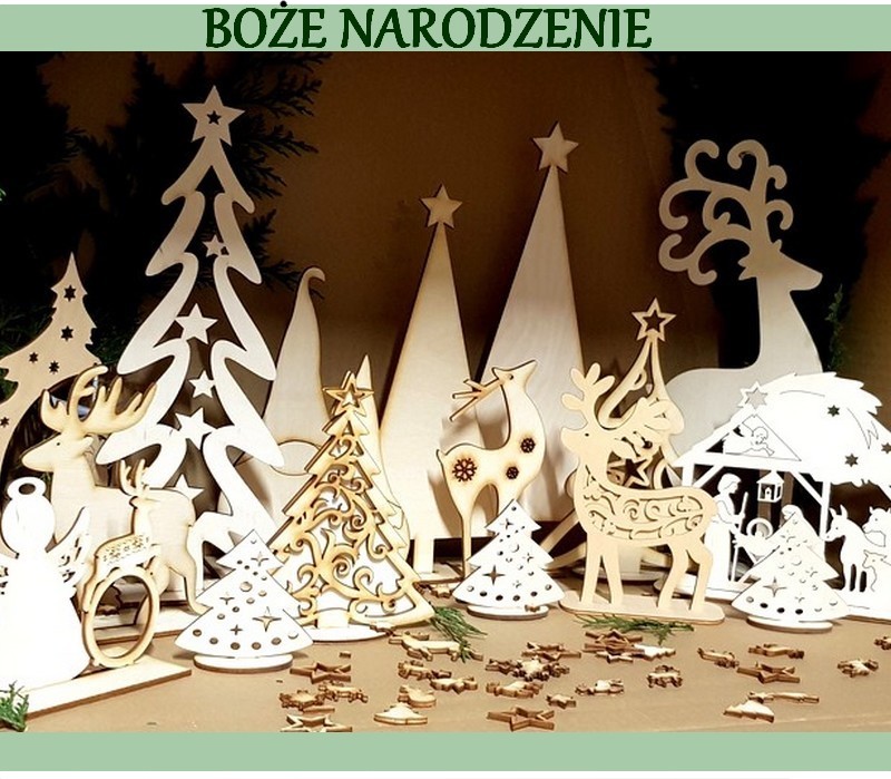 OZDOBY NA BOŻE NARODZENIE